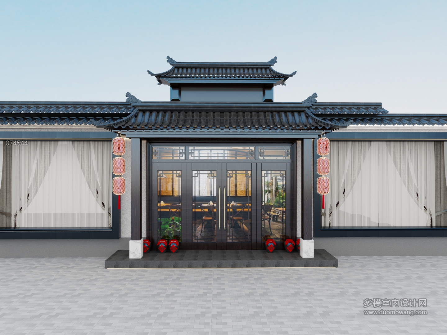 中式门头