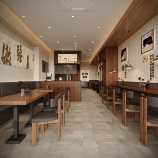 现在米粉店特写2
