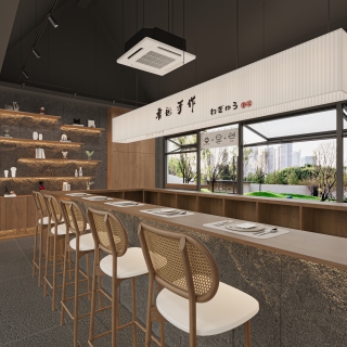 现代快餐店