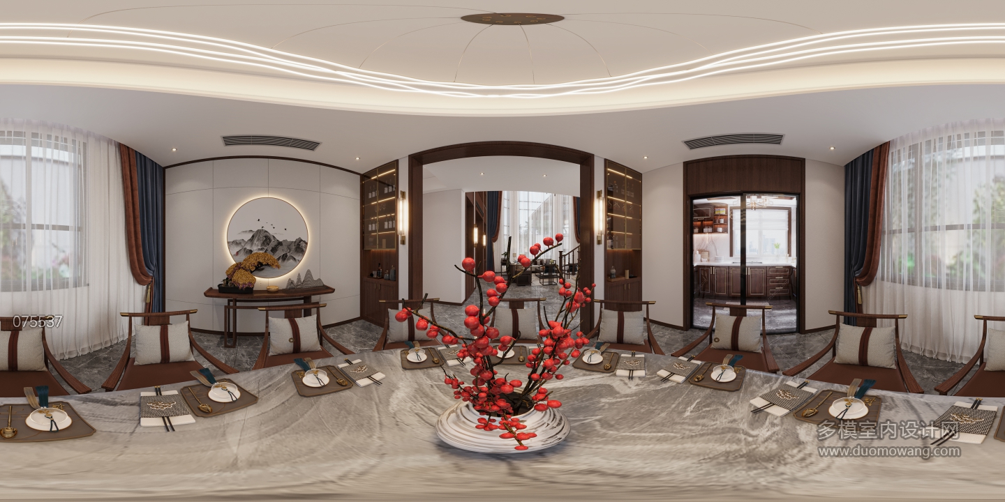 新中式餐厅360