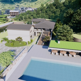 中式别墅建筑
