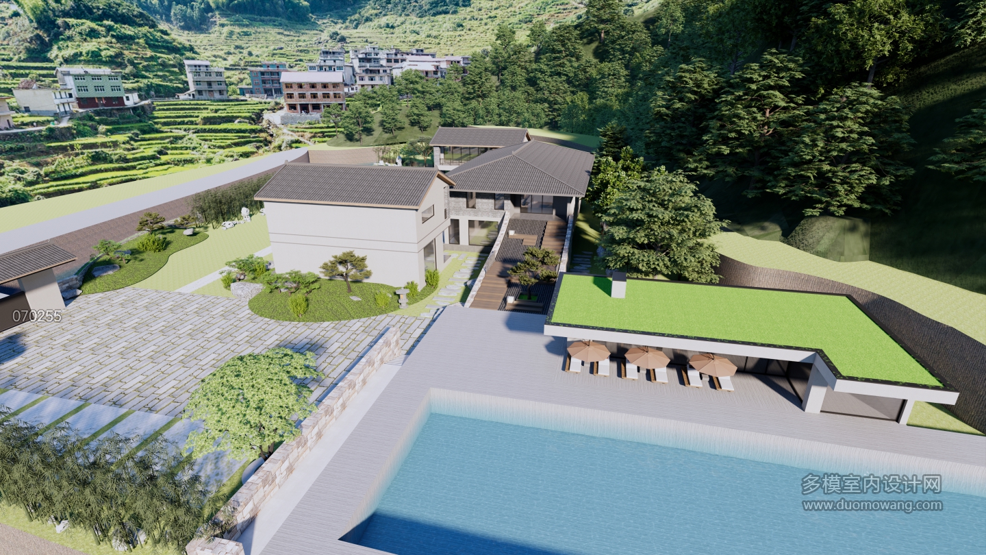 中式别墅建筑