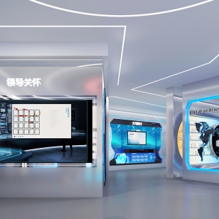 现代科技展厅静态d