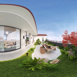 金利屋顶花园区