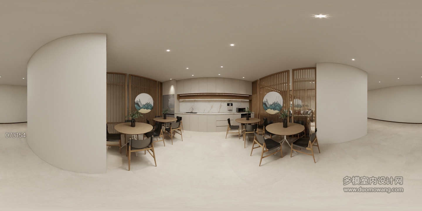 现代展厅视角3