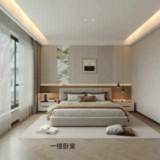 现代一楼卧室