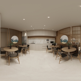 现代展厅视角3