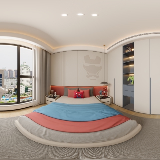 现代小孩房1全景