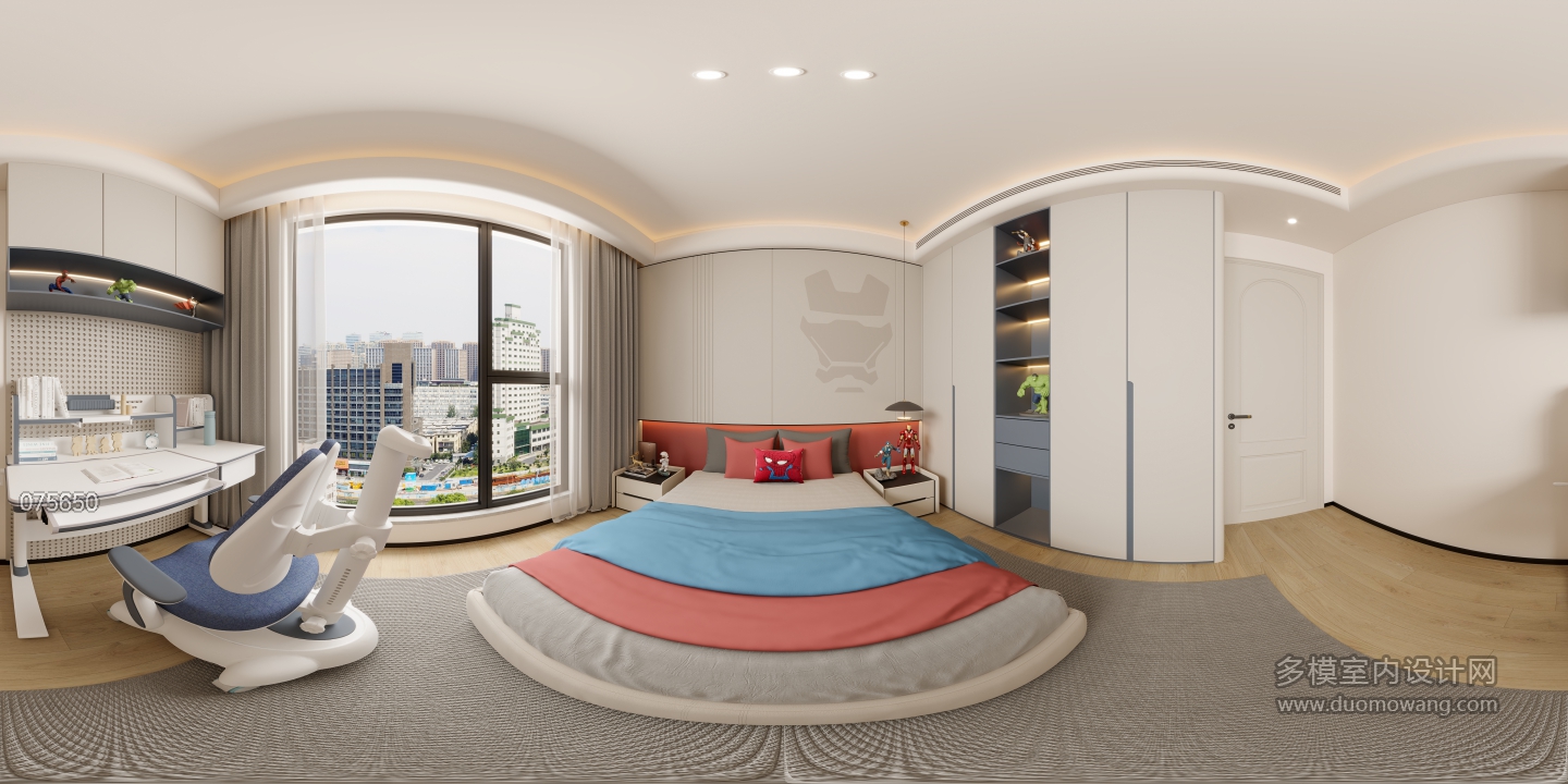 现代小孩房1全景