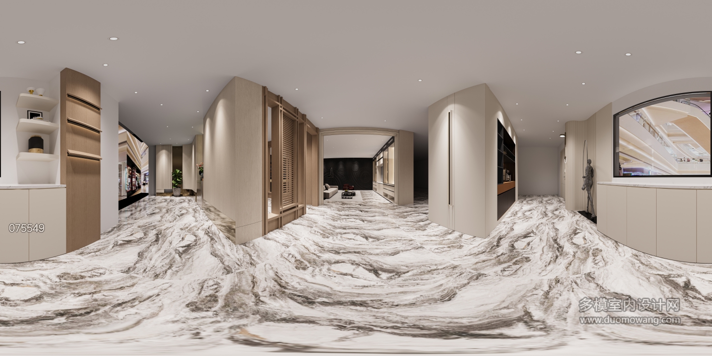 现代展厅全景1