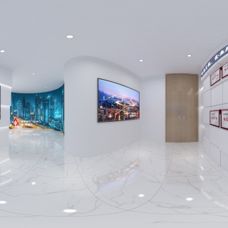 现代展厅全景8