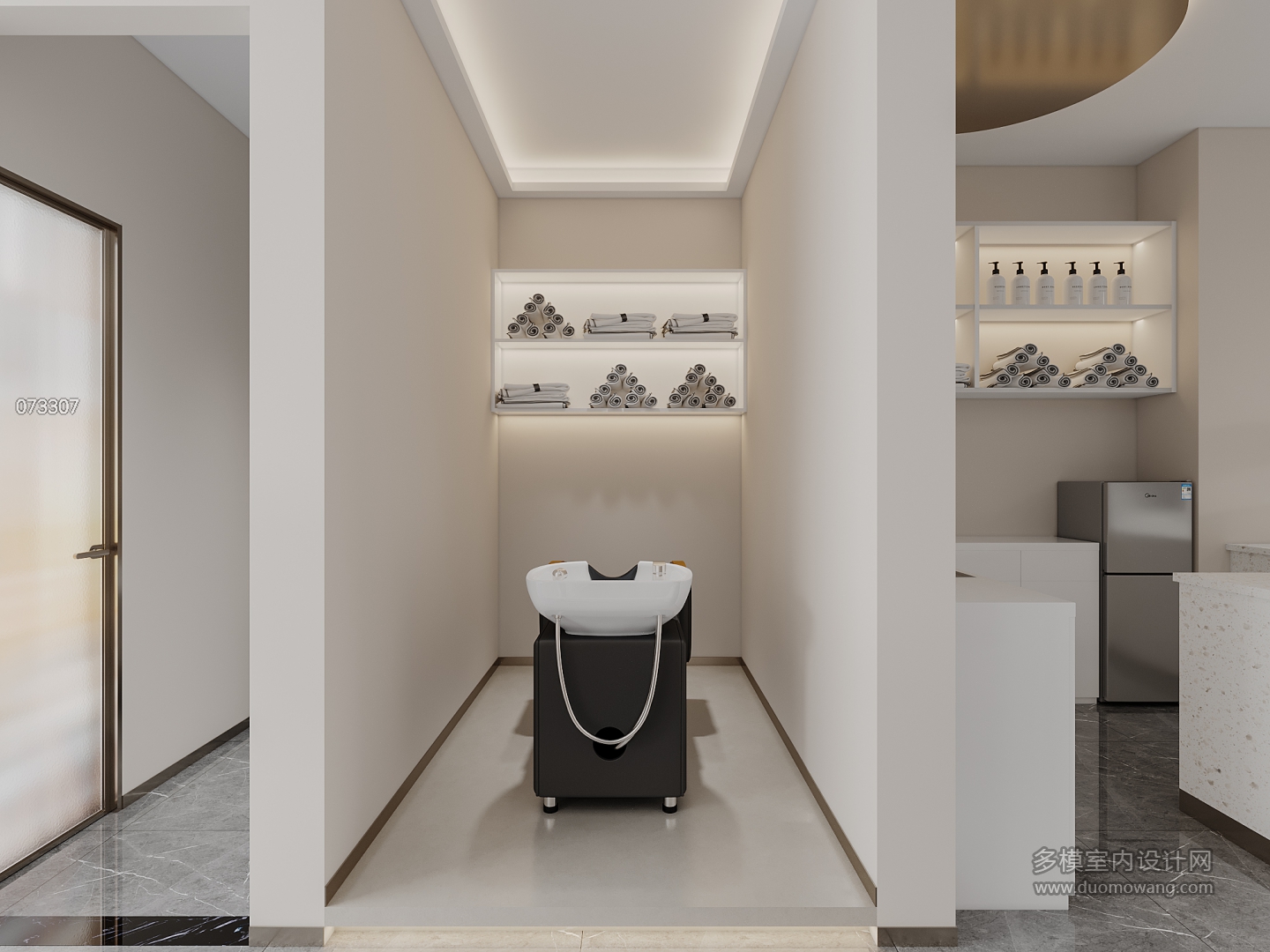 现代理发店室内_1F休息区001