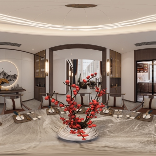 新中式餐厅360
