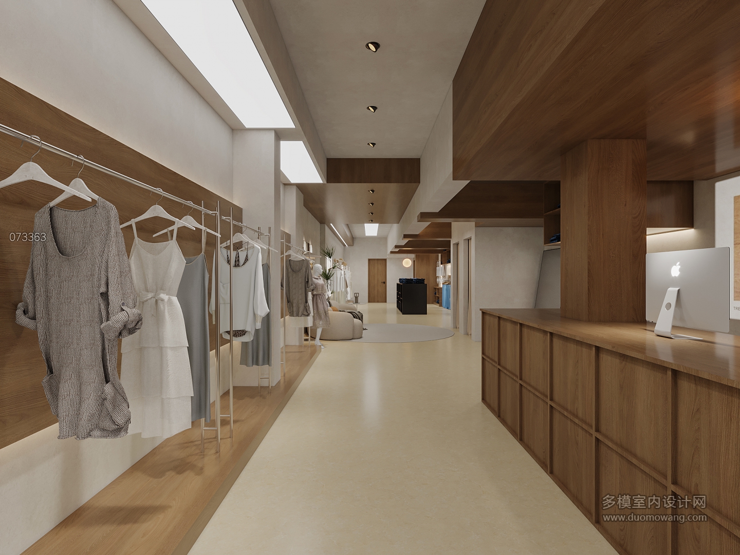 现代服装店05