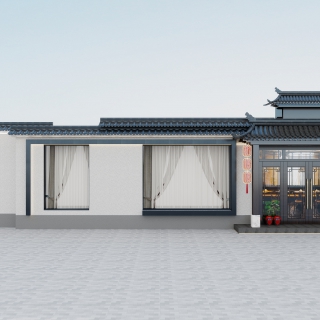 中式门头