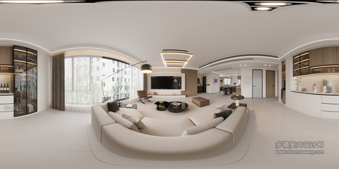 现代客厅360
