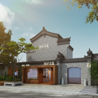 中式门头