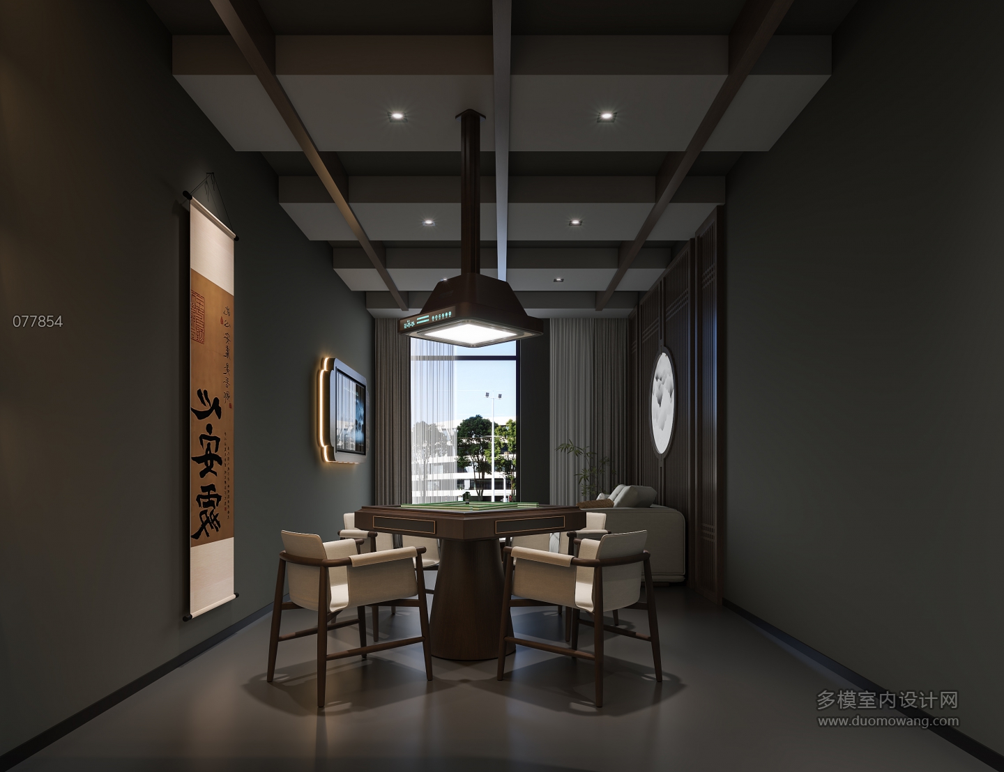 工业风 棋牌室 2