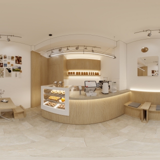 现代奶茶店
