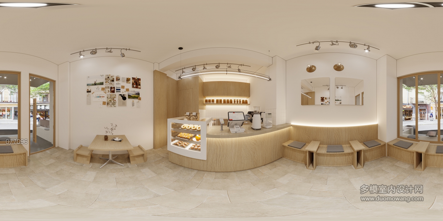 现代奶茶店