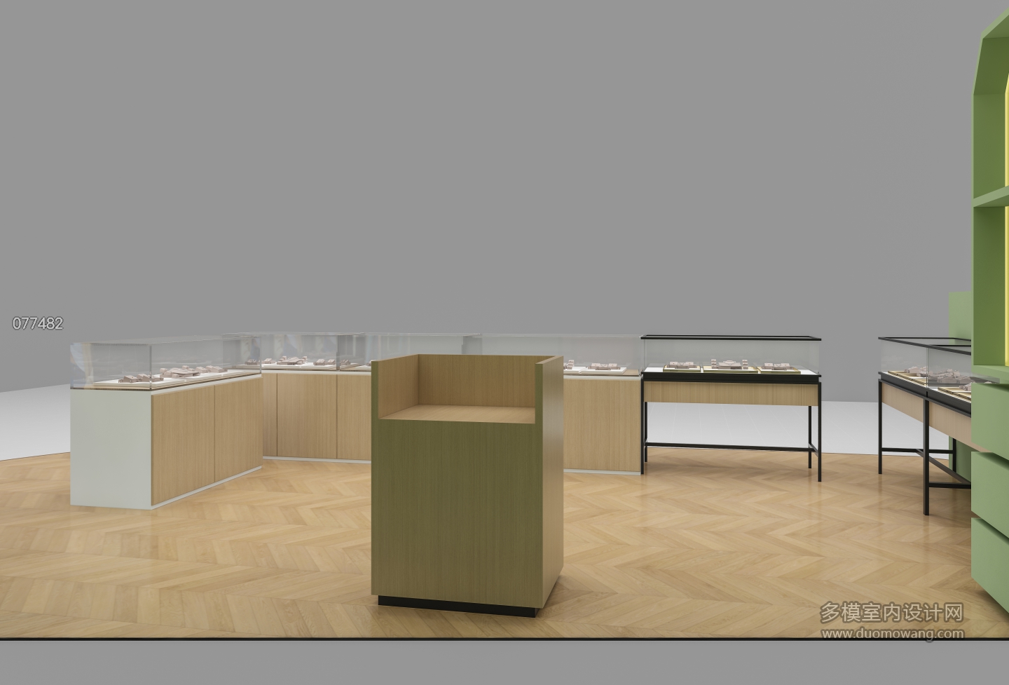现代展柜3
