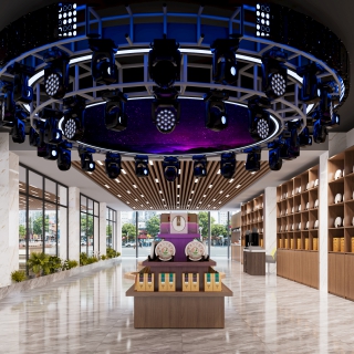 现代茶叶店