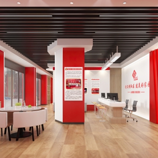 现代社区党建展厅 (3)