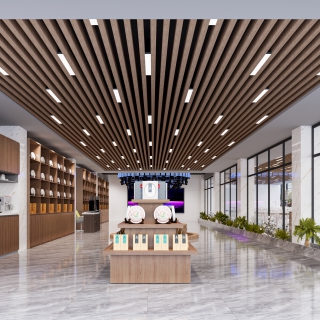 现代茶叶店