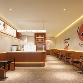 奶茶店室内