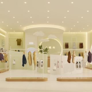 现代儿童服装店