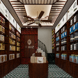 中式茶叶店