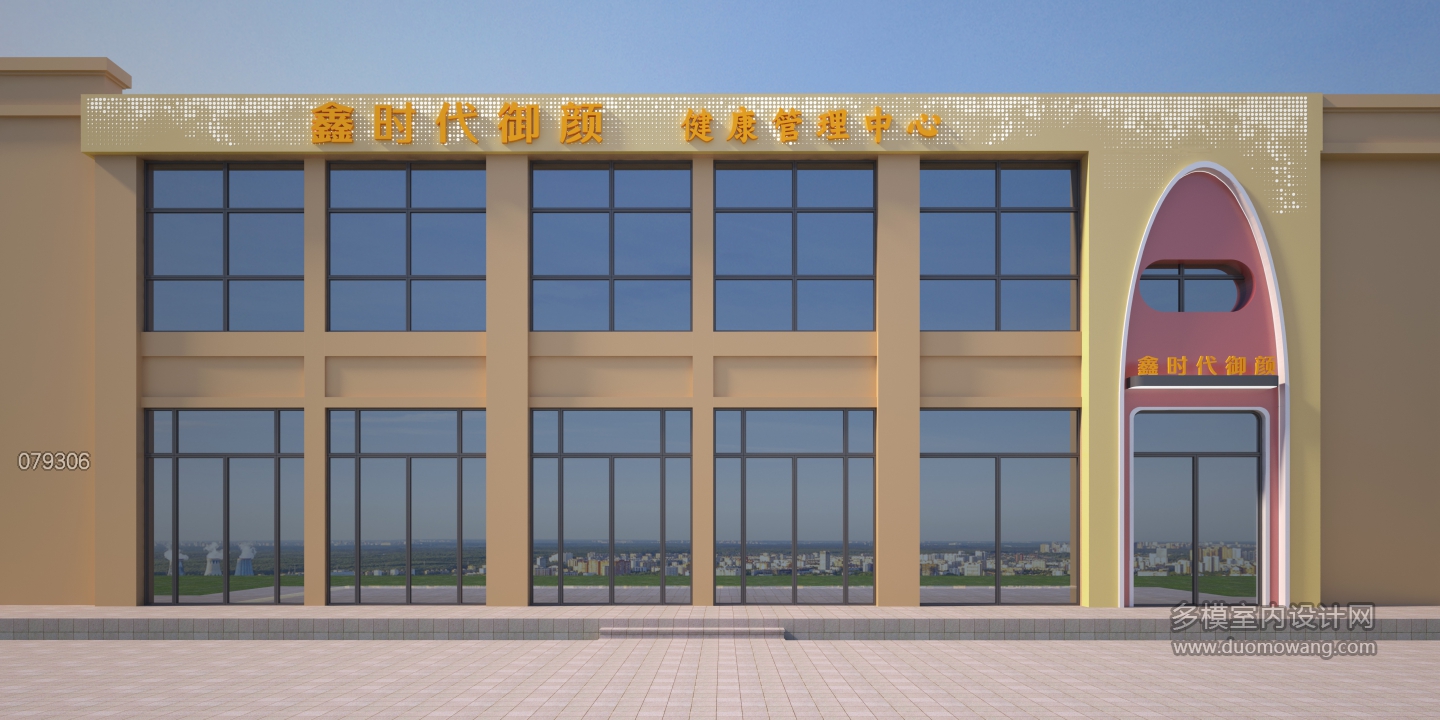 门头透视
