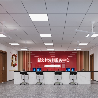 现代办公室大厅