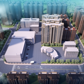 建筑鸟瞰
