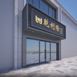 门头透视