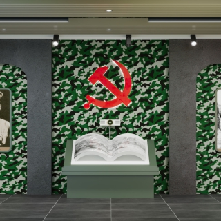 工业风军营展厅