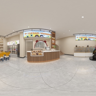 现代辅食店全景