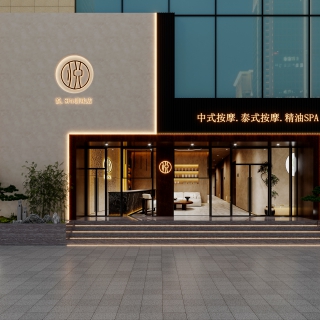 spa门头