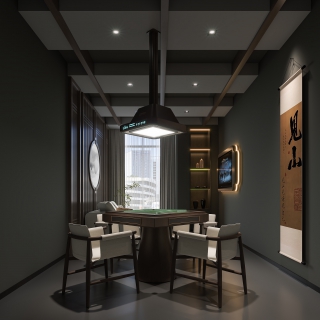 工业风 棋牌室 4