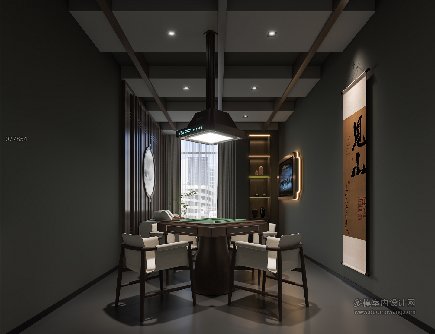 工业风 棋牌室 4