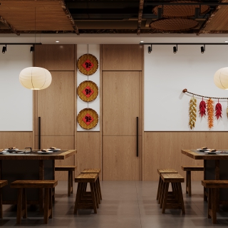 新中式火锅店