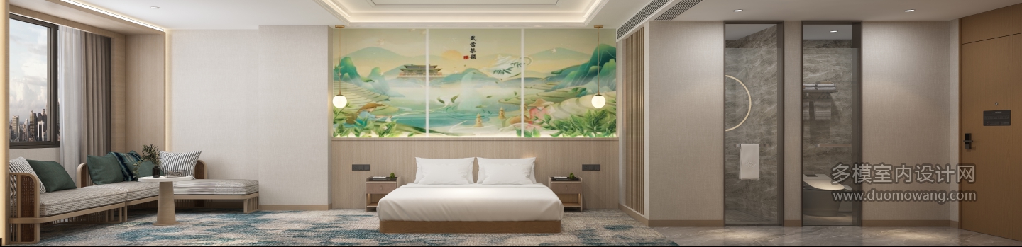现代酒店客房4