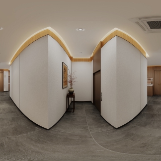新中式走廊全景2