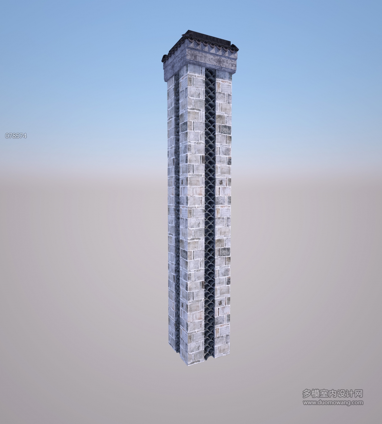 柱透视4