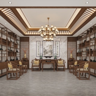 新中式堂屋