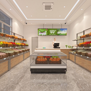 现代 水果店 方案二 01