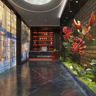 现代海鲜餐厅1F接待静态a (1)