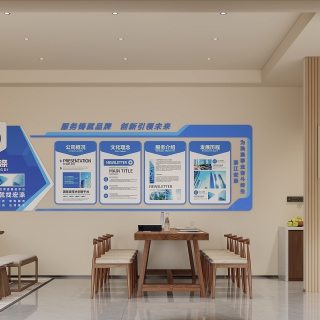 现代商店广角