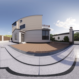 新中式庭院