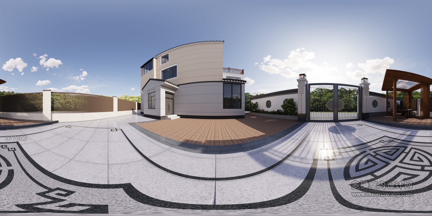 新中式庭院